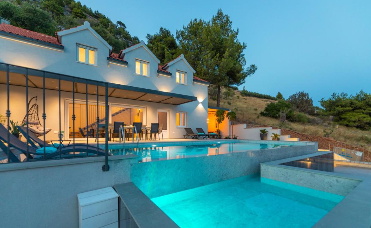 Villa Kruna With Breathtaking View Murvica  Eksteriør bilde