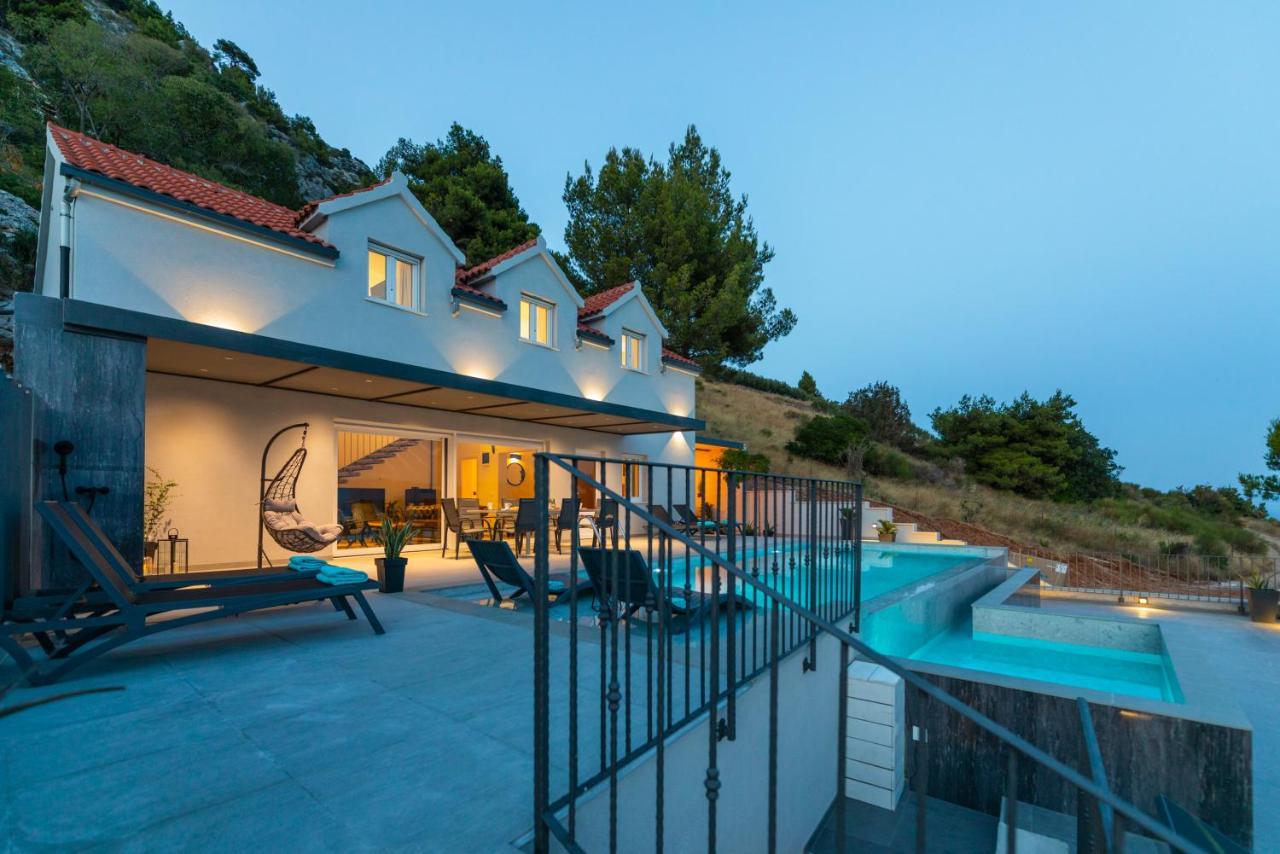 Villa Kruna With Breathtaking View Murvica  Eksteriør bilde